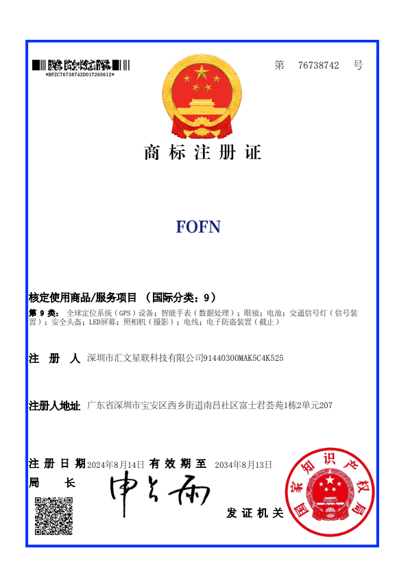 FOFN — Registered trademark